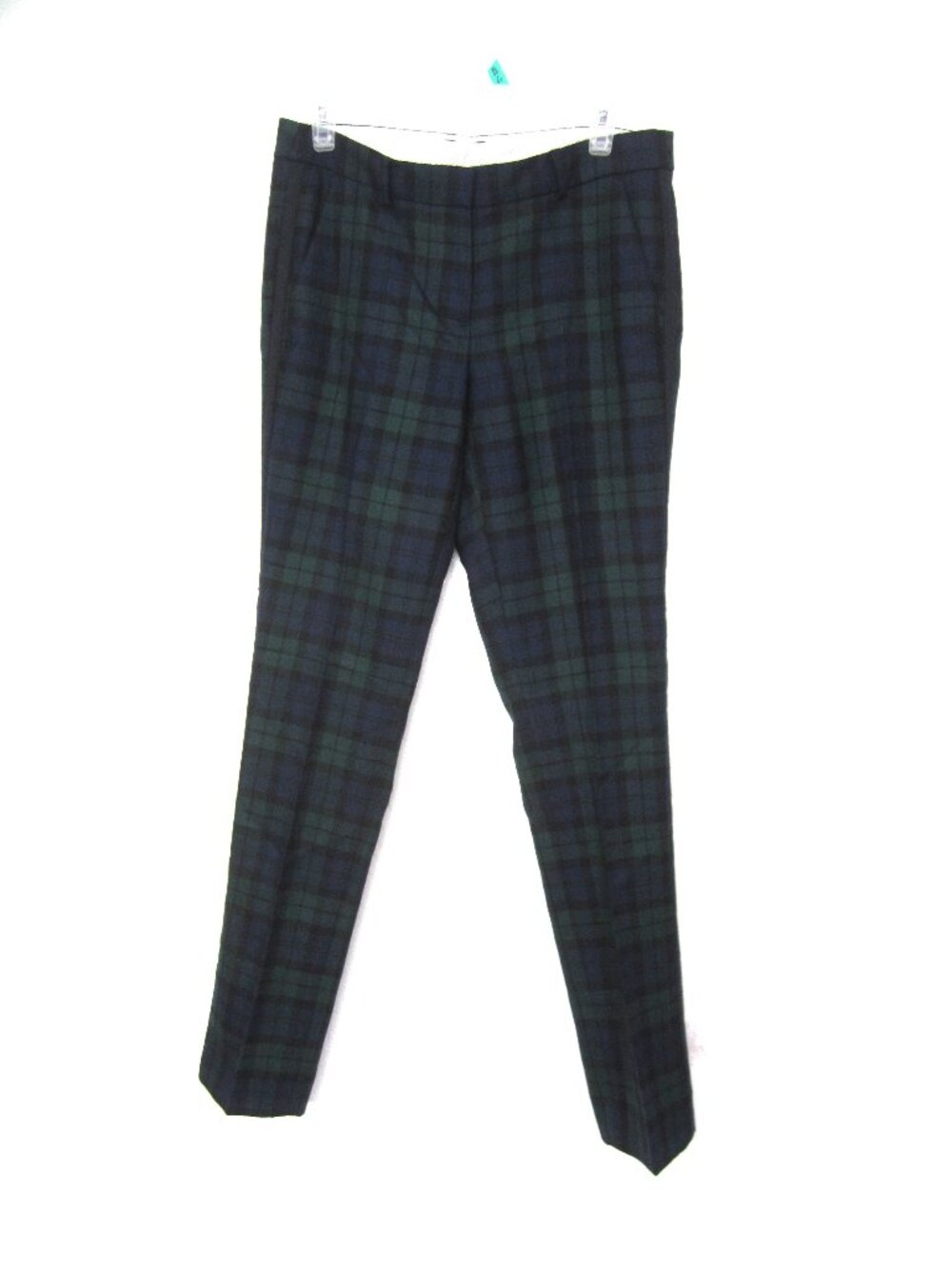 Brooks Brothers Size 4 Red Fleece Wool Black Watch Tartan Plaid Pants Blue Green